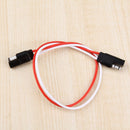 2-Pin SAE Plug Trailer Light Wiring Harness Extension Flat Wire Connector