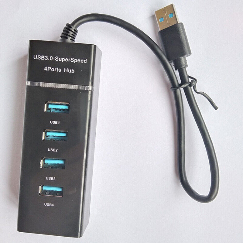 Universal USB Hub Docking Station PC Accessory Plug-and-Play (4 Port-30cm)