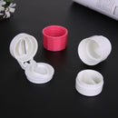 Medicine Cracker Cutter Grinding Pill Box Cutting Tablets Box(Red)