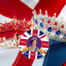 Acrylic Queen Elizabeth II Platinum Pendant Printing Her Majestys Portrait Sign