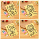 Activities 10Pcs Graffiti DIY Handmade Sand Painting Handmade Materials Make