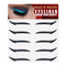 Glitter Eyeliner Stickers Longlasting Self-Adhesive Eyelid Strips for Women