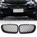 1 Pair Car Front Bumper Grille Auto Car Front Bumper Outer Grille Accessories