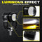 1/2pcs 60W Bifocal Motorcycle SUV LED Spotlight Driving Waterproof Headlight Set