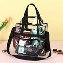 Travel Clear Bag Stadium Approved Transparent Tote Bag Adjustable Strap