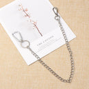 Pant Rock Punk HipHop Jewelry Keyring Wallet Belt Chain Jean Keychain Clip