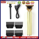 USB Rechargeable Electric Beard Hair Clipper Engraving Trimmer Cutter Household