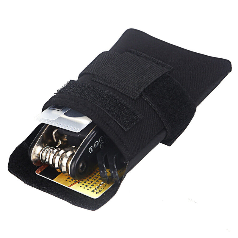 Mountain Bike Seat Cushion Saddle Bag Folding Bicycle Tail Toolkit Package