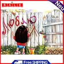 5D DIY Girls Drawing Full Square Drill Diamond Painting Rhinestones Embroidery