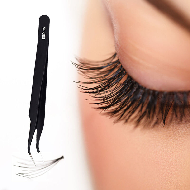 Precision Tweezer for Soldering Jewelry Ingrown Eyelash Extension Splinter 1P