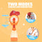 Portable Handheld Fan Humidification & Hydration Large Capacity Fan for Kids