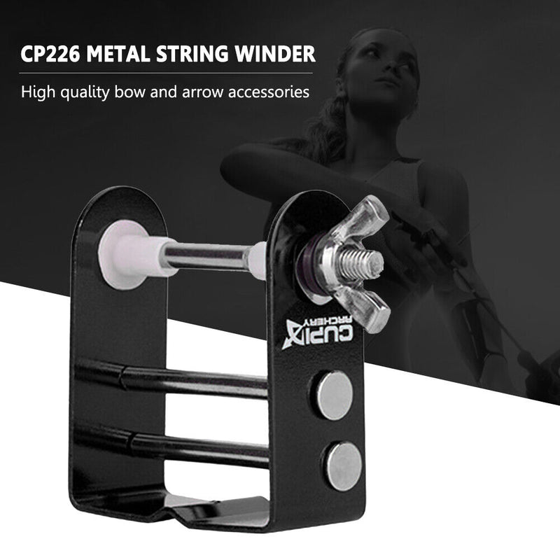Archery Bowstring Wire Winding Metal Bow String Winder Bowstring Repair Tools