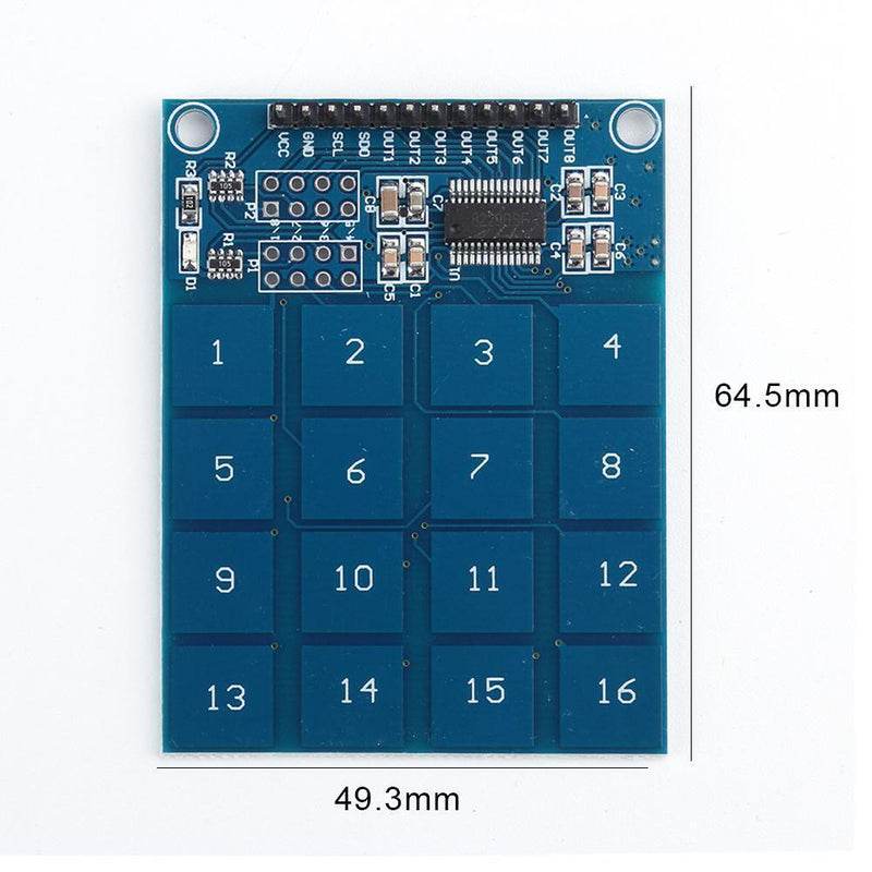 HW-136 TTP229 16-Channel Digital Capacitive Switch Touch Sensor Module