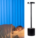 Simple Desk Lamp 3-Gear Touch Dimmable Eye Protection Night Light (Black) Newly