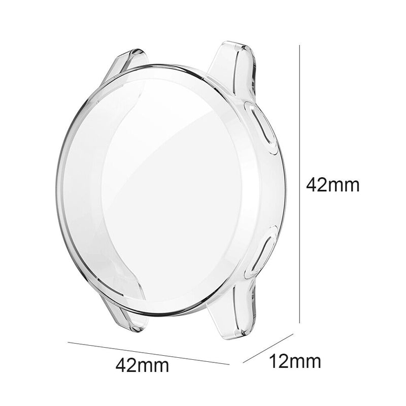 Watch Cover for Garmin Venu 2S/Vivoactive 4S TPU Protective Case (Clear) Newly