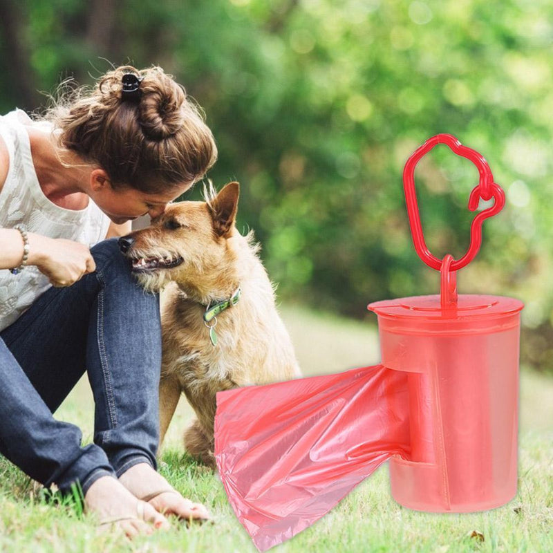 Pet Dog Poop Bag Puppy Waste Garbage Dispenser Pets Outdoor Cleaning Storage