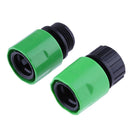 5pcs Hose Pipe Fits Set Fast Green Water Plug Adapter Garden Ra