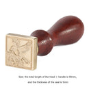 Retro DIY Animal Plant Seal Stamp Sealing Wax Stamp for Scrapbooking (ZF15)