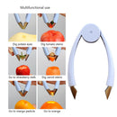 Pineapple Eye Peeler Steel Seed Remover Clip Corer Kitchen Gadget (Blue)