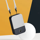 Lazy Hanging Neck Fans Mini Portable Digital Display Desktop Small Fans 3 Speed