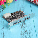 USB3.0 Expansion Card 4 port PCI-E to USB3.0 Computer Expansion Card