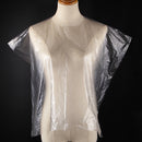 50pcs Disposable Hair Shawl Waterproof Film Perm Dyed Hair Washable Bib Newly