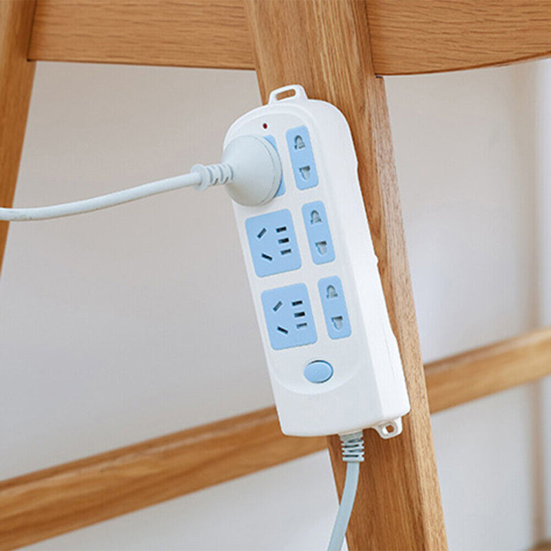 Wall-mounted Router Plug-in Line Board Self Adhesive Desktop Socket Holder Newly