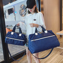 Fashion Women Yoga Fitness Waterproof Messenger Bag Luggage Handbag (Blue)l