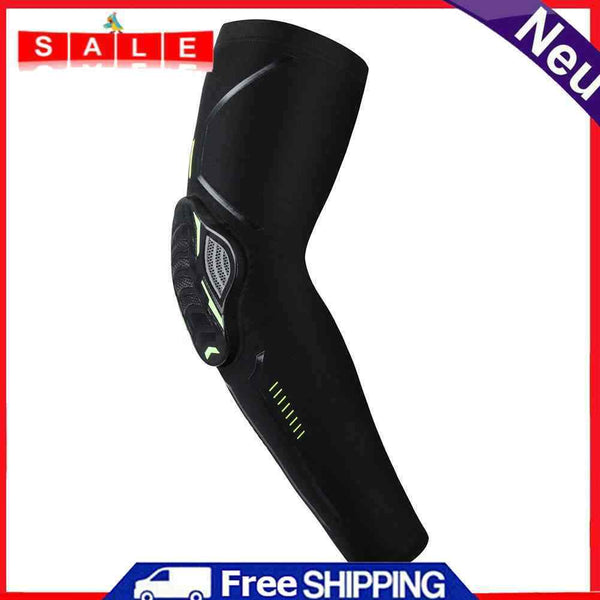 1pc Sports Arm Guard Compression Sleeves Elbow Protective Pad (Black M)