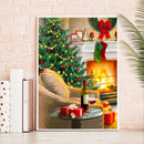 Robin Christmas Atmosphere Festive Series Diamond Painting Kits (J84883)