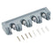 Wall Mounted Mop Brush Broom Hanger Storage Rack Kitchen Organizer(4 Racks)
