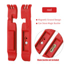 2pcs Bicycle Tire Lever MTB Bike Link Chain Plier Pry Bar Repair Tool (Red)