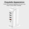 Universal 5 Ports Charger Mobile Phone Desktop Multi USB Charging Station D