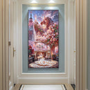 #A Chateau Montrose 5D DIY Diamond Painting Kits Full Round Drill Wall Decor Cra