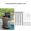 4pcs Telescopic Grill Inflamer Tube Grill BBQ Pipe Replacement Accessories