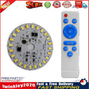 12W Circle Light Remote Control LED Panel Round Solar Lighting Lamp Board Newly