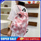 #A Casual Tie Dye Backpack Women Multi-layer Pockets Girl Knapsack Soft for Sh