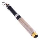 60cm Portable Telescopic Winter Ice Fishing Fish Rod Spinning Cast Tackle