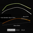 #A 10pcs Nylon Fly Fishing Braided Line 20LB 30LB Fishing Tackle Accessories