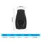 Aquarium Cooler Fan Hang Coral Reef Water Plant Cooling Fan (RS 331B Black)