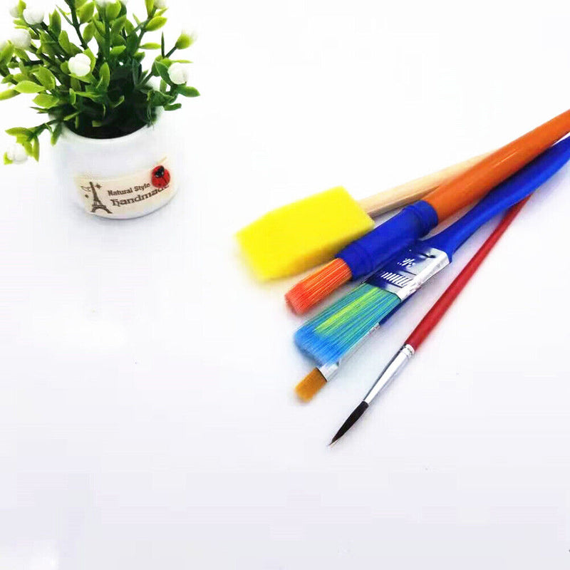 Gouache Oil Painting Brush Graffiti Tool Plastic Sponge Brush Tool Ku