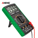 ANENG AN9205 LCD Digital Multimeter Voltmeter Resistance Tester (Green) Newly