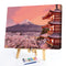 DIY Digital Oil Painting By Numbers Flower Tower Canvas Drawing Picture 40x50