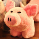 Pet Puppy Chew Squeaker Squeaky Plush Sound Ball For Dog-pig