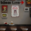 Metal Tin Signs Cats Animal Plate Home Door Pub Club Decor Wall Iron Art Poster
