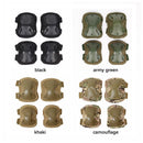 Outdoor Climbing Elbow Pads Knee Pads Four-piece Suit Protective Gear