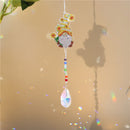 Diamond Drill Rainbow Collection Hang Crystal Prisms Wind Chime (Gnome) Newly
