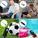Rechargeable Electric Air Compressor Car Bicycle Inflator Pump Tire AU L2U3
