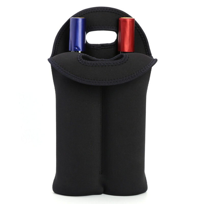 Neoprene Wine Bottle Cooler Portable Insulated Protective Cover Sleeve Hold