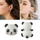 Animal Panda Stud Earrings For Women Alloy Earrings Gift O4J0 Jewelry 2022 E8W2